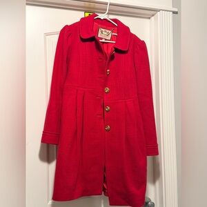 Juicy Couture hot pink wool coat